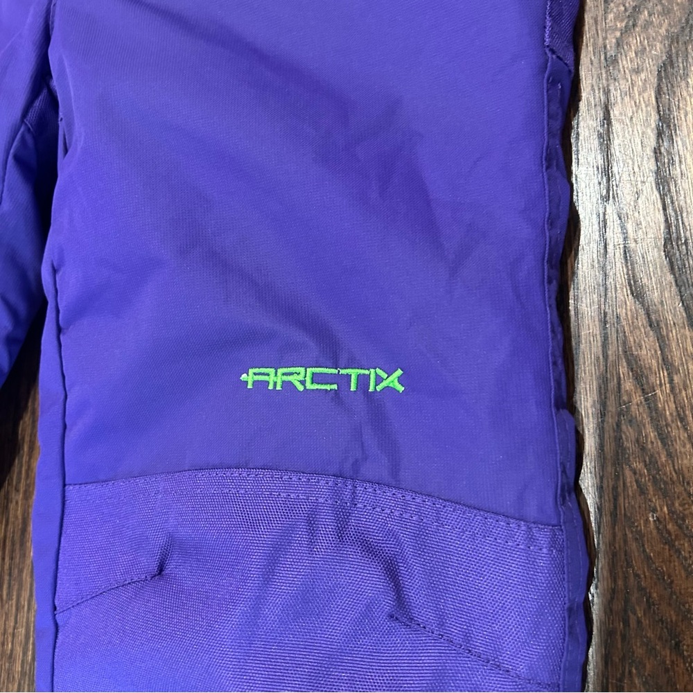 Arctix Girls Snow Pants Purple Youth Medium - Picture 2 of 8